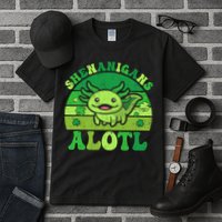 Axolotl St Patricks Day Alotl Shenanigans Tall T-Shirt
