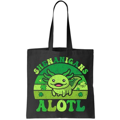 Axolotl St Patricks Day Alotl Shenanigans Bag