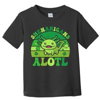Axolotl St Patricks Day Alotl Shenanigans Toddler T-Shirt