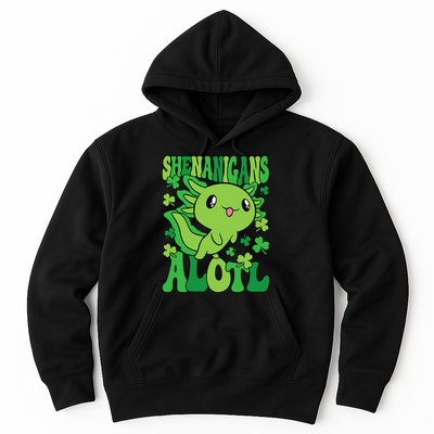 Axolotl St. Patrick's Day Shenanigans Alotl 2 Hoodie
