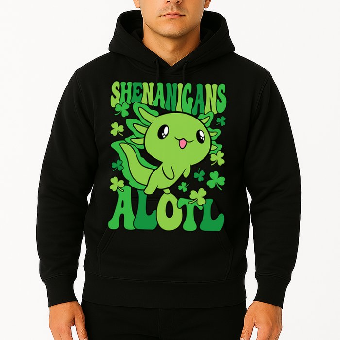 Axolotl St. Patrick's Day Shenanigans Alotl 2 Hoodie