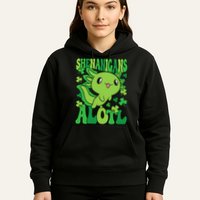 Axolotl St. Patrick's Day Shenanigans Alotl 2 Hoodie
