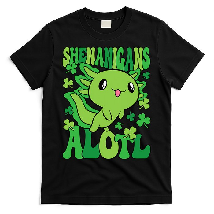 Axolotl St. Patrick's Day Shenanigans Alotl 2 T-Shirt