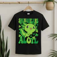Axolotl St. Patrick's Day Shenanigans Alotl 2 T-Shirt