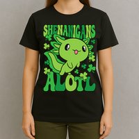 Axolotl St. Patrick's Day Shenanigans Alotl 2 T-Shirt