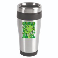 Axolotl St. Patrick's Day Shenanigans Alotl 2 16oz Travel Tumbler