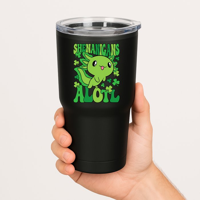 Axolotl St. Patrick's Day Shenanigans Alotl 2 Tumbler