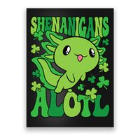 Axolotl St. Patrick's Day Shenanigans Alotl 2 Poster