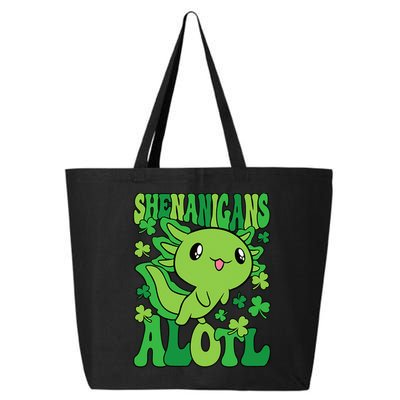 Axolotl St. Patrick's Day Shenanigans Alotl 2 25L Jumbo Tote