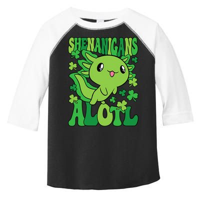 Axolotl St. Patrick's Day Shenanigans Alotl 2 Toddler Fine Jersey T-Shirt