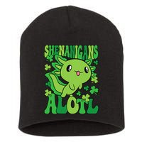 Axolotl St. Patrick's Day Shenanigans Alotl 2 Short Acrylic Beanie