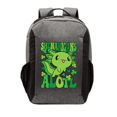 Axolotl St. Patrick's Day Shenanigans Alotl 2 Vector Backpack