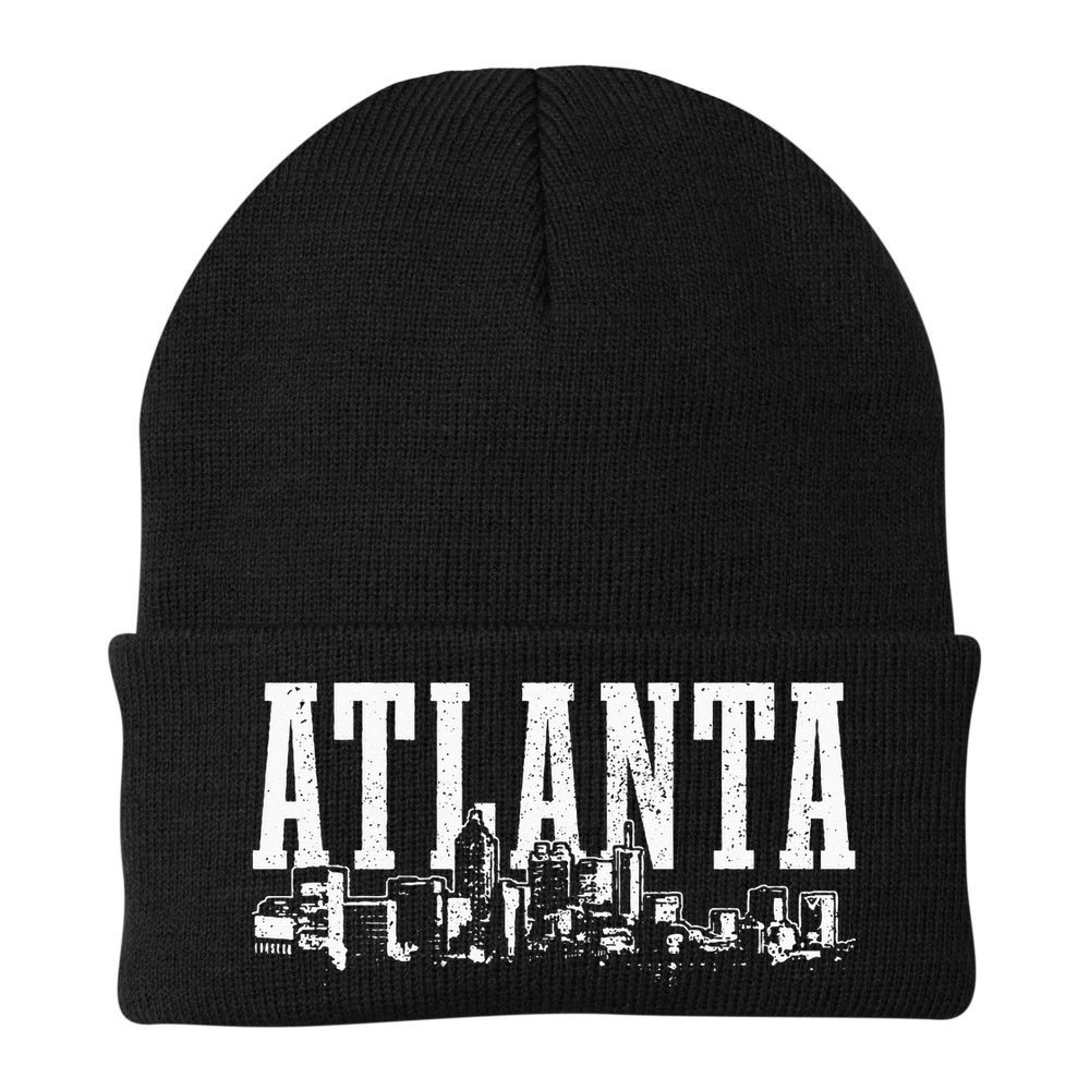 Atlanta Skyline Pride Georgia Vintage Atlanta Beanie