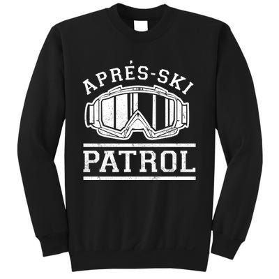 Apres Ski Patrol Meaningful Gift Sweatshirt