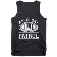 Apres Ski Patrol Meaningful Gift Tank Top