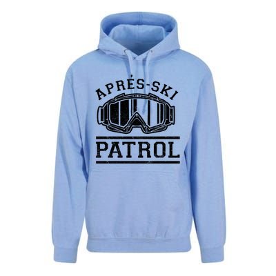 Apres Ski Patrol Meaningful Gift Unisex Surf Hoodie