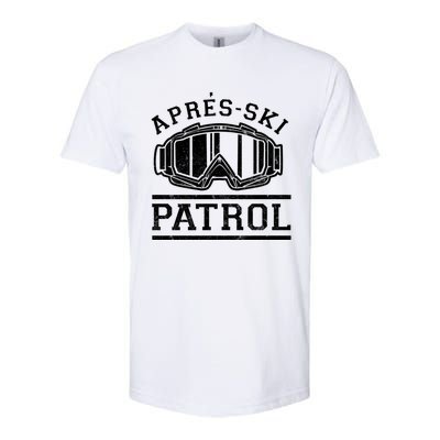 Apres Ski Patrol Meaningful Gift Softstyle® CVC T-Shirt