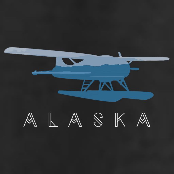 Alaska Sea Plane Seaplane Pilot Alaskan Landscape Adult Drive Performance Visor