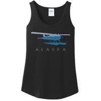 Alaska Sea Plane Seaplane Pilot Alaskan Landscape Ladies Essential Tank