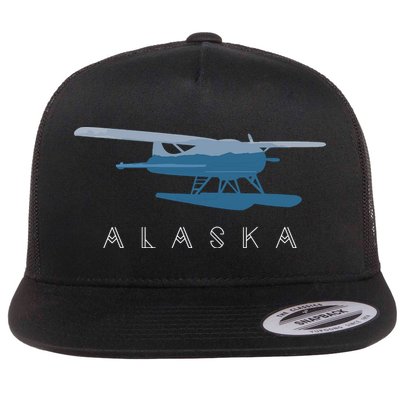 Alaska Sea Plane Seaplane Pilot Alaskan Landscape Flatbill Hat