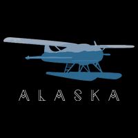 Alaska Sea Plane Seaplane Pilot Alaskan Landscape 16 in Basic Backpack