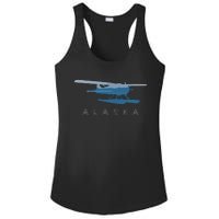 Alaska Sea Plane Seaplane Pilot Alaskan Landscape Ladies PosiCharge Competitor Racerback Tank