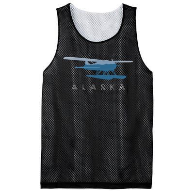 Alaska Sea Plane Seaplane Pilot Alaskan Landscape Mesh Reversible Basketball Jersey Tank