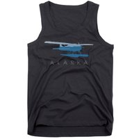 Alaska Sea Plane Seaplane Pilot Alaskan Landscape Tank Top