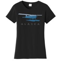 Alaska Sea Plane Seaplane Pilot Alaskan Landscape Women's T-Shirt