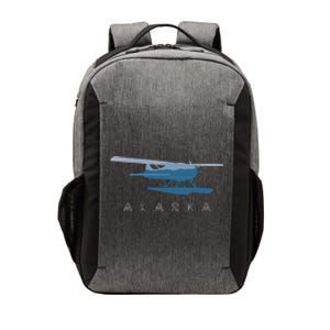 Alaska Sea Plane Seaplane Pilot Alaskan Landscape Vector Backpack