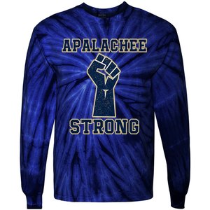 Apalachee Strong Pray For Apalachee Pray For Apalachee High School Strong Tie-Dye Long Sleeve Shirt