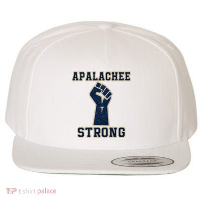 Apalachee Strong Pray For Apalachee Pray For Apalachee High School Strong Wool Snapback Cap