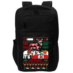 Animal Sound Proud Canadian Cute Donkey Xmas Farmer Gift Impact Tech Backpack