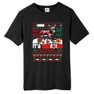 Animal Sound Proud Canadian Cute Donkey Xmas Farmer Gift Tall Fusion ChromaSoft Performance T-Shirt