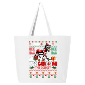 Animal Sound Proud Canadian Cute Donkey Xmas Farmer Gift 25L Jumbo Tote