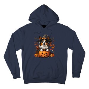 Australian Shepherd Pumpkin Halloween Thanksgiving Hoodie