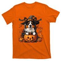 Australian Shepherd Pumpkin Halloween Thanksgiving T-Shirt