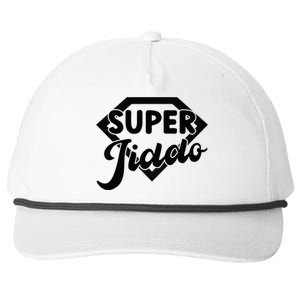 Arab Superhero Pop Funny Arab Grandpa Super Jiddo Snapback Five-Panel Rope Hat