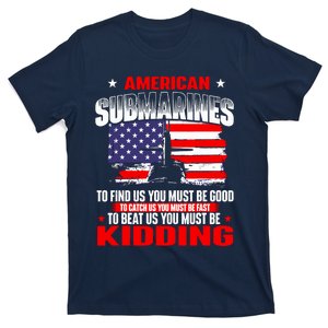 American Submarines Patriotic Navy US Veteran Submariner T-Shirt