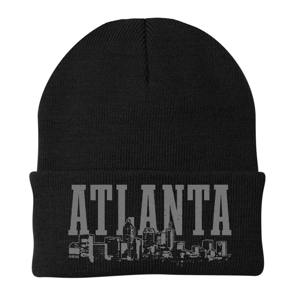 Atlanta Skyline Pride Georgia Vintage Atlanta Beanie