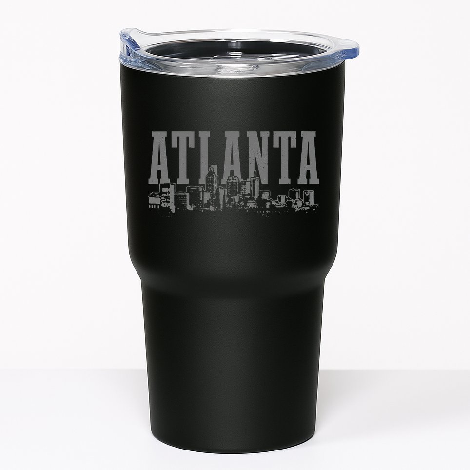 Atlanta Skyline Pride Georgia Vintage Atlanta Tumbler