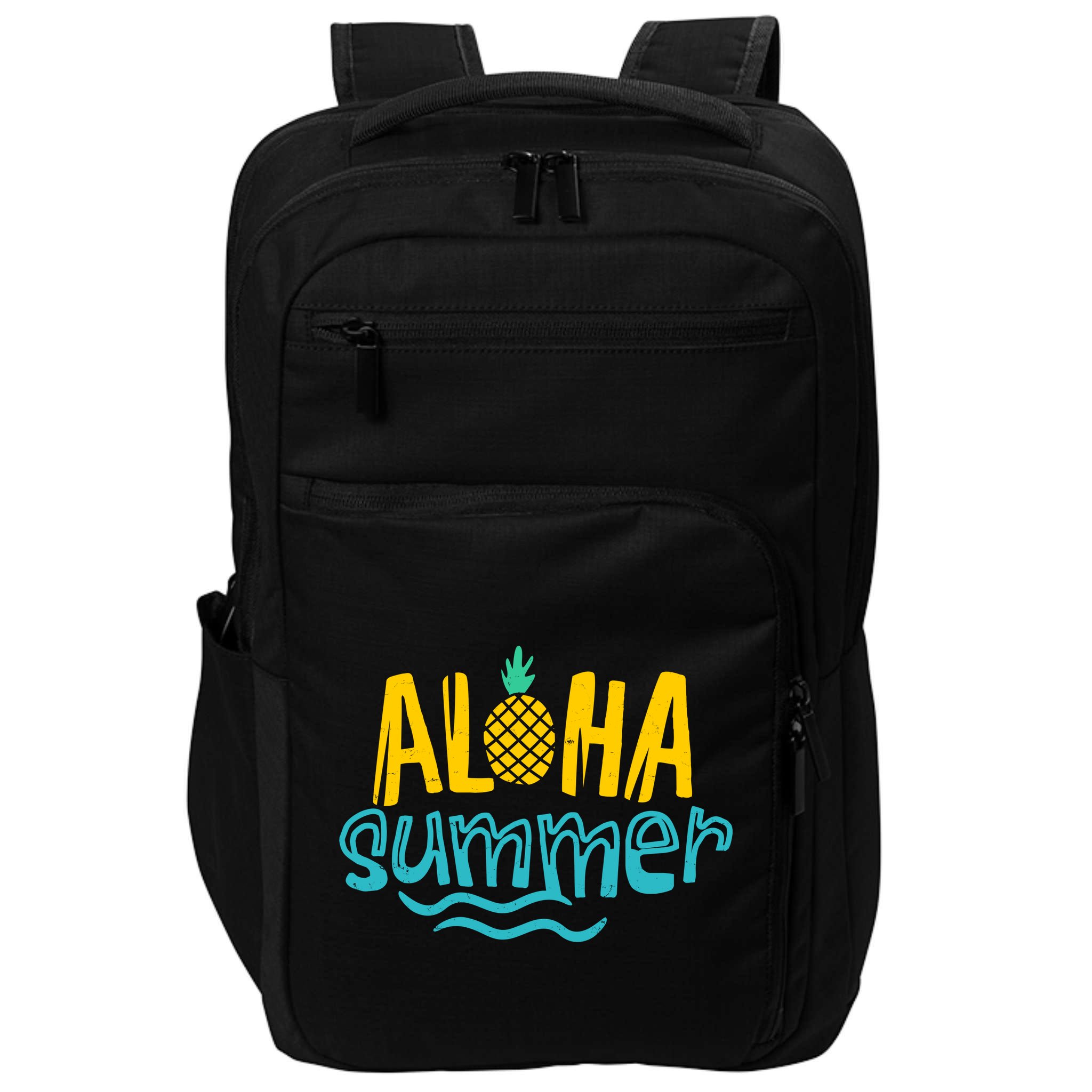 Aloha Summer Pineapple Tropical Impact Tech Backpack