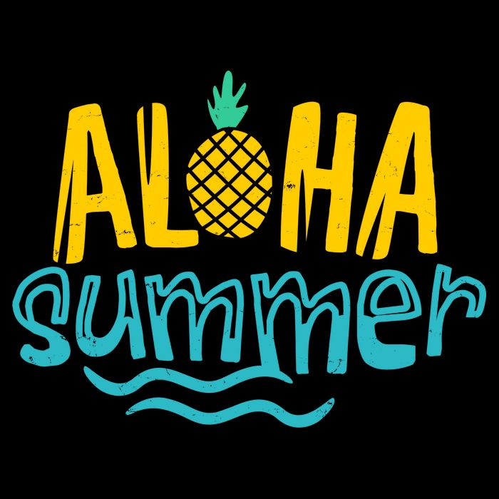 Aloha Summer Pineapple Tropical 16 in Basic Backpack