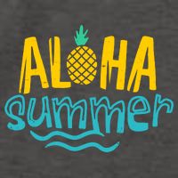 Aloha Summer Pineapple Tropical Vector Backpack