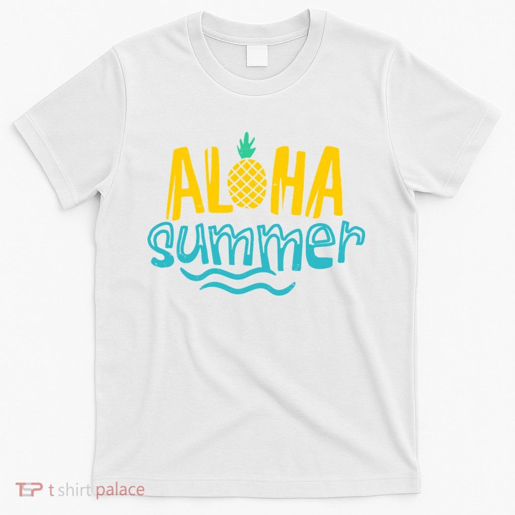 Aloha Summer Pineapple Tropical T-Shirt
