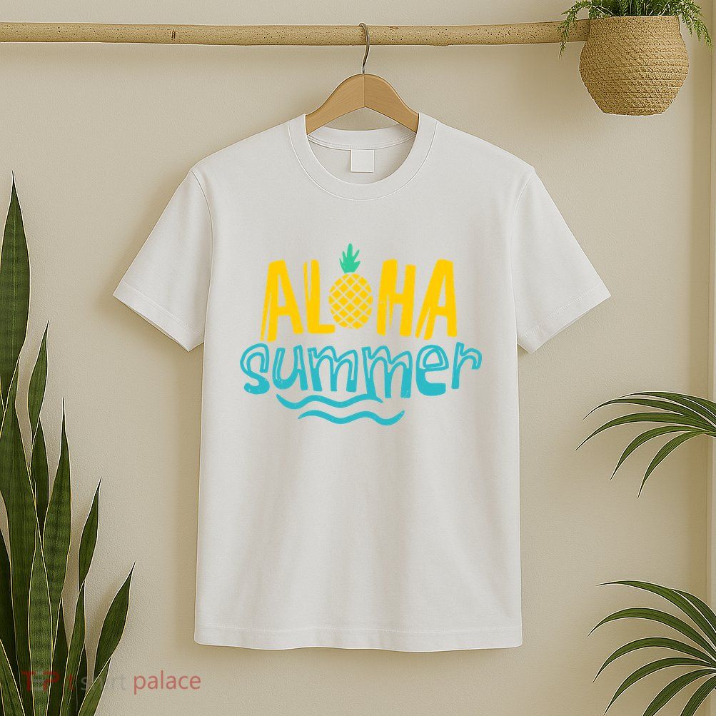 Aloha Summer Pineapple Tropical T-Shirt