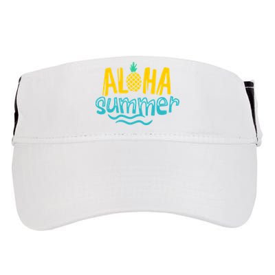 Aloha Summer Pineapple Tropical Adult Drive Performance Visor