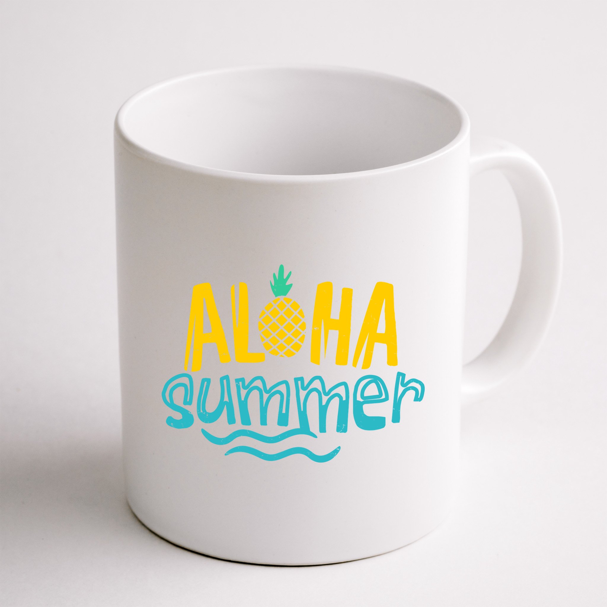 Aloha Summer Pineapple Tropical Mug