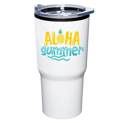 Aloha Summer Pineapple Tropical Tumbler