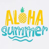 Aloha Summer Pineapple Tropical Baby Bodysuit
